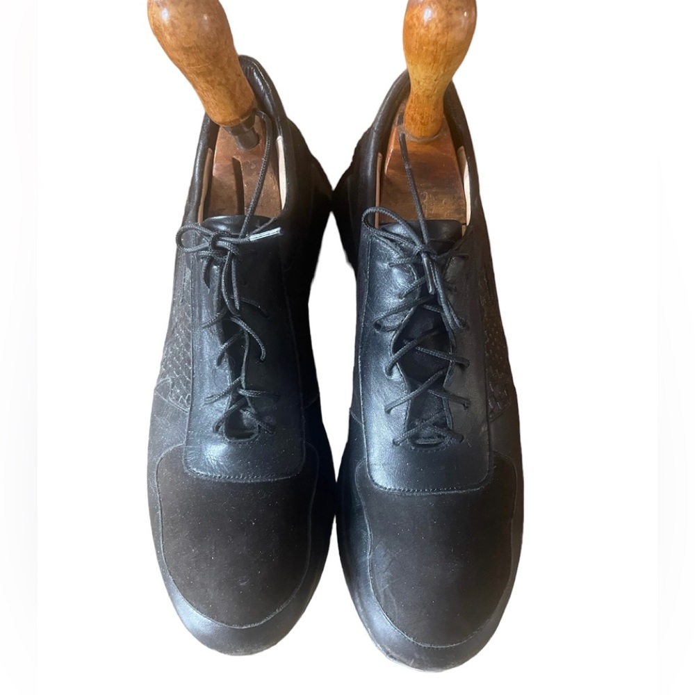 Stephane Kelian leather and suede shoes